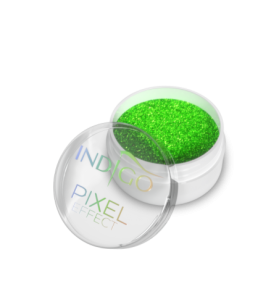 Pixel Effect Neon Green