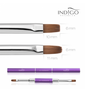 Indigo 2 in 1 Gel Brush no. 6