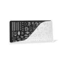 Stamping Plate - Modern Greek