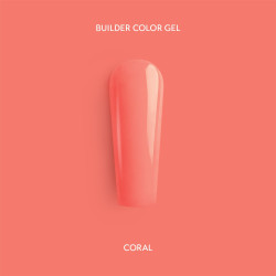 Builder Color Gel - Coral 15ml