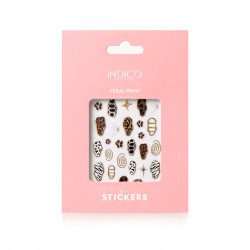 Nail Stickers - Feral Print